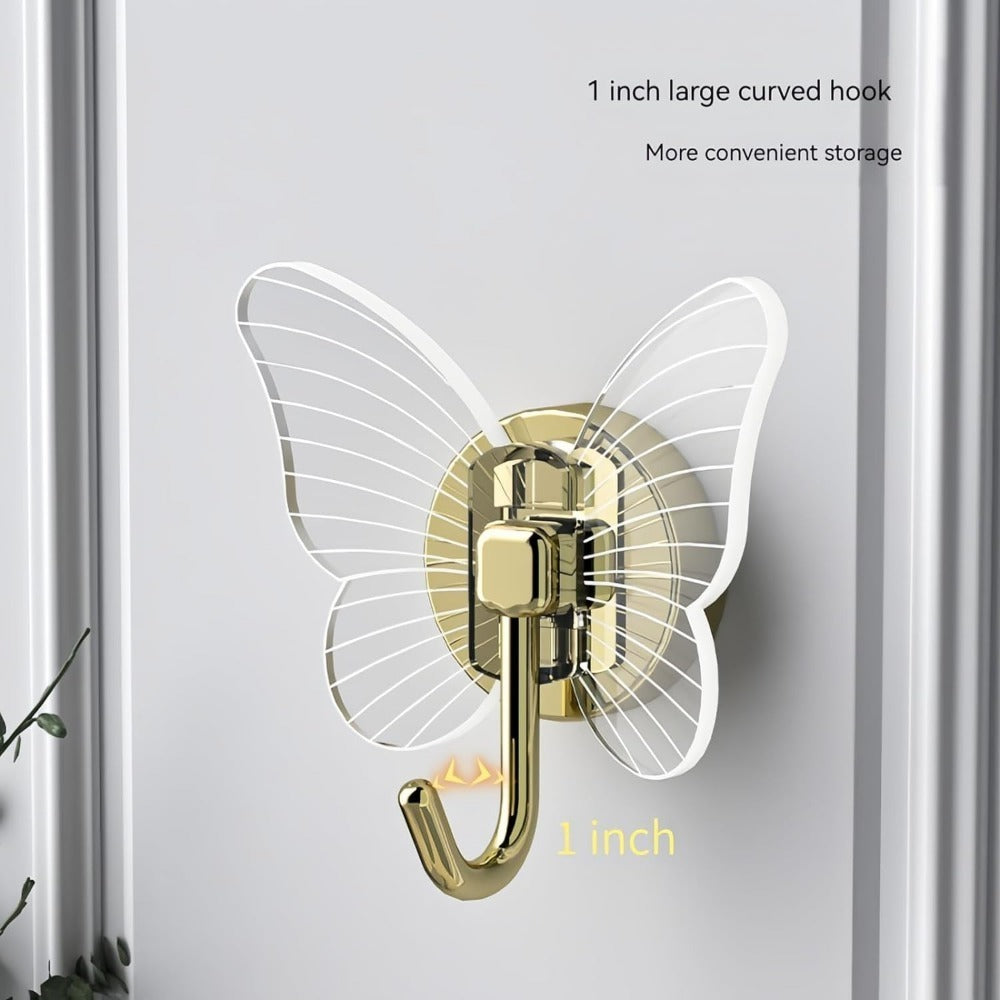 Butterfly Type Adhesive Self Adhesive Hook, 4.54 KG Load Capacity