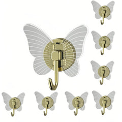 Butterfly Type Adhesive Self Adhesive Hook, 4.54 KG Load Capacity