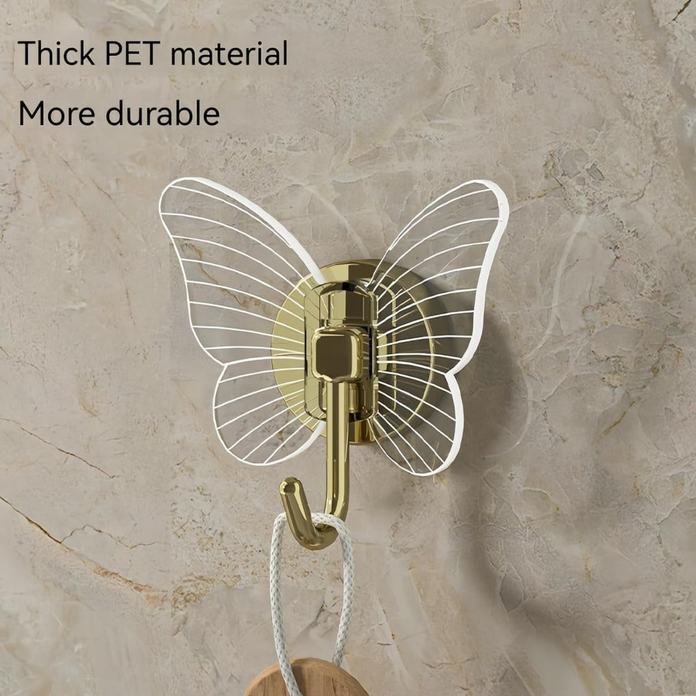 Butterfly Type Adhesive Self Adhesive Hook, 4.54 KG Load Capacity