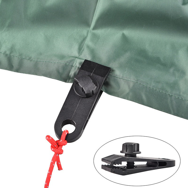 4PCS Outdoor Camping Tent Clips Canopy Awning Tent Clip Reinforced Nylon Buckle