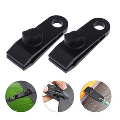 4PCS Outdoor Camping Tent Clips Canopy Awning Tent Clip Reinforced Nylon Buckle