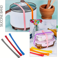 Durable Rubber Bands for Yoga Mat Storage - Pack of 6