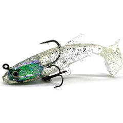 4pcs Bionic Soft Lure Paddle Tail Soft Bait Fishing Tackle