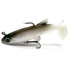 4pcs Bionic Soft Lure Paddle Tail Soft Bait Fishing Tackle