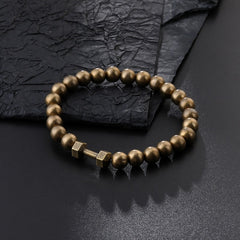 Stylish Dumbbell Beads Elastic Rope Bracelets