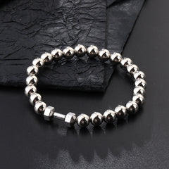 Stylish Dumbbell Beads Elastic Rope Bracelets