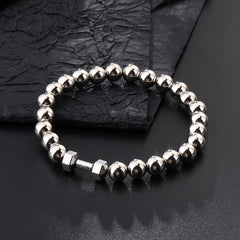 Stylish Dumbbell Beads Elastic Rope Bracelets