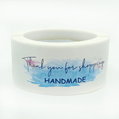 125 Thank You For Your Order Stickers 7.62 cm Labels Small Business Decor