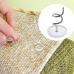 10pcs Household Fixed Clip Bed Sofa Cloth Buckle Non Slip Tool