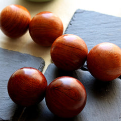 Wooden Finger Strength Training Grip Ball - 2pcs