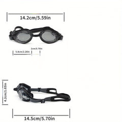 Clear Silicone Swimming Goggles for Adults