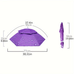 Portable Umbrella Hat for Camping Fishing Hiking