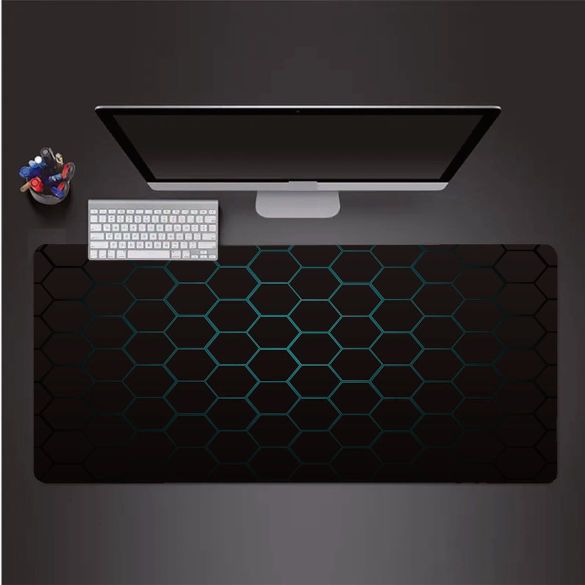 Geometric Large Mouse Pad Non Slip Office Laptop Gamer Keyboard Mat