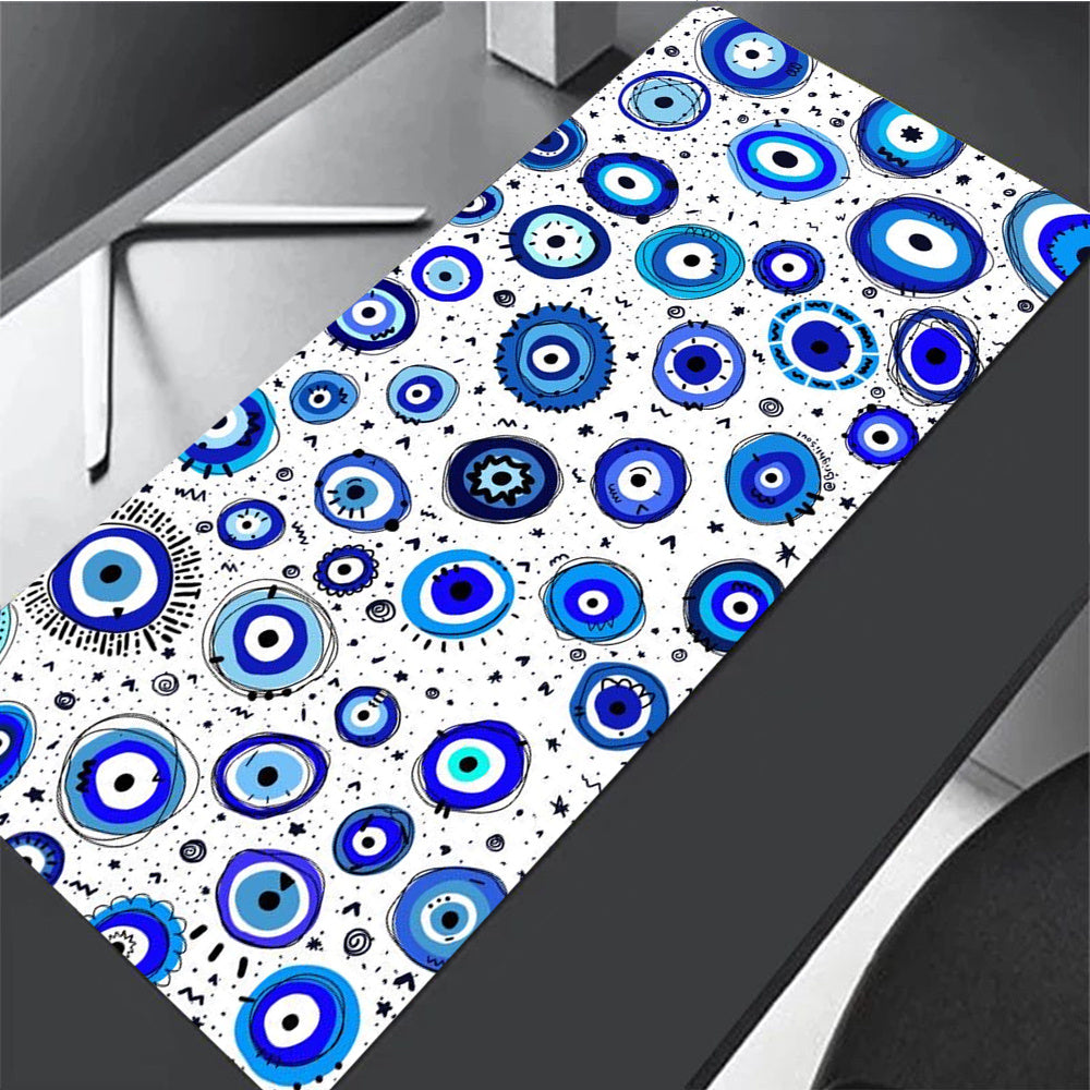 Evil Eyes Mouse Pad Soft Non Slip Rubber Base for Office Computer Laptop
