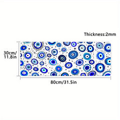 Evil Eyes Mouse Pad Soft Non Slip Rubber Base for Office Computer Laptop