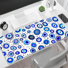 Evil Eyes Mouse Pad Soft Non Slip Rubber Base for Office Computer Laptop