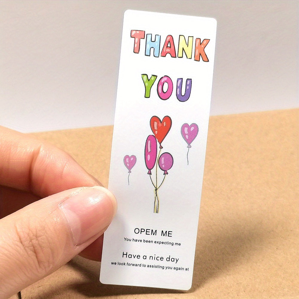 120pcs Floral Thank You Stickers Bridal Shower Rose Wedding Favor Tag Stickers