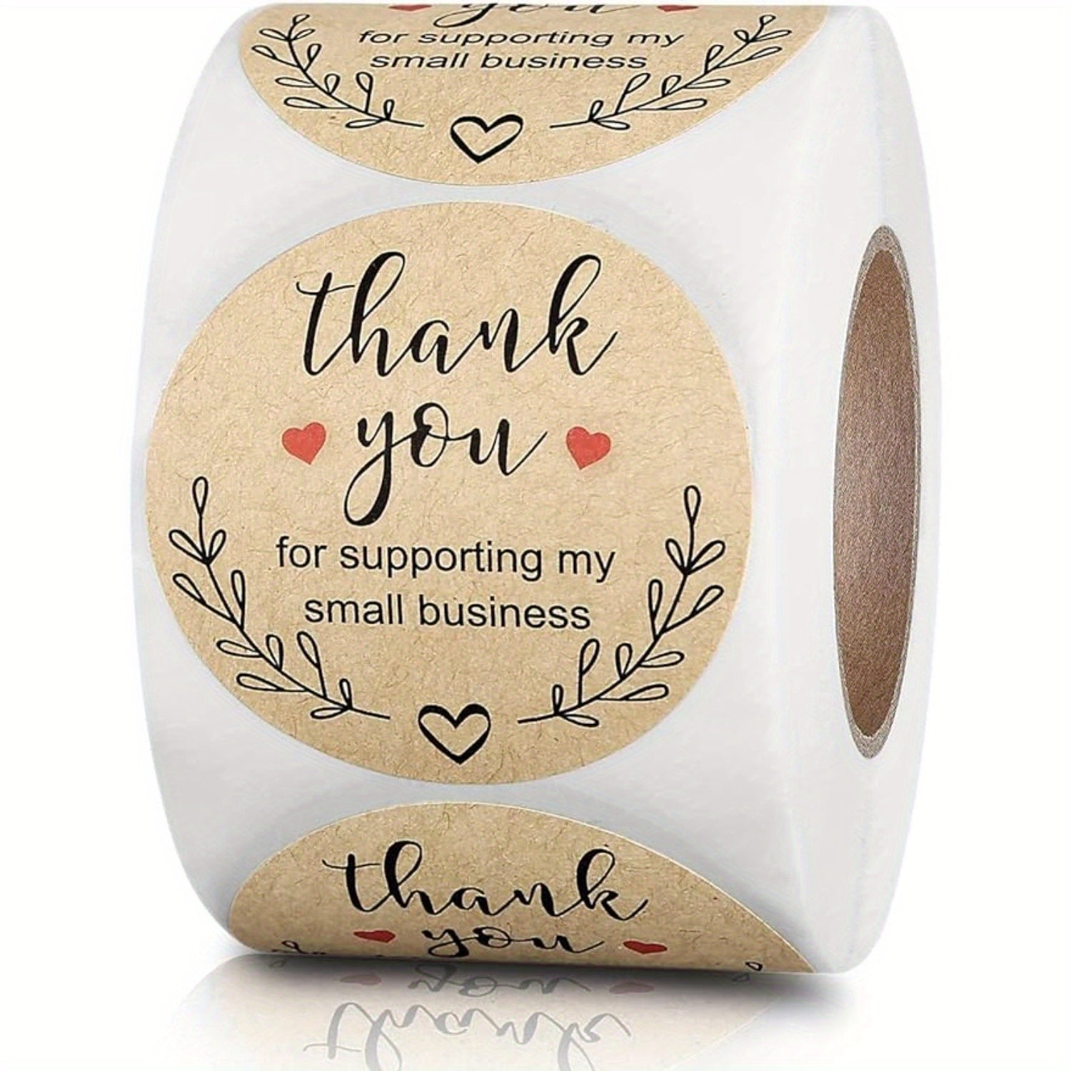 500pcs Thank You Envelope Stickers Sealing Sticker Decor
