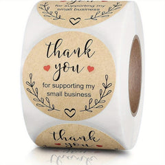 500pcs Thank You Envelope Stickers Sealing Sticker Decor