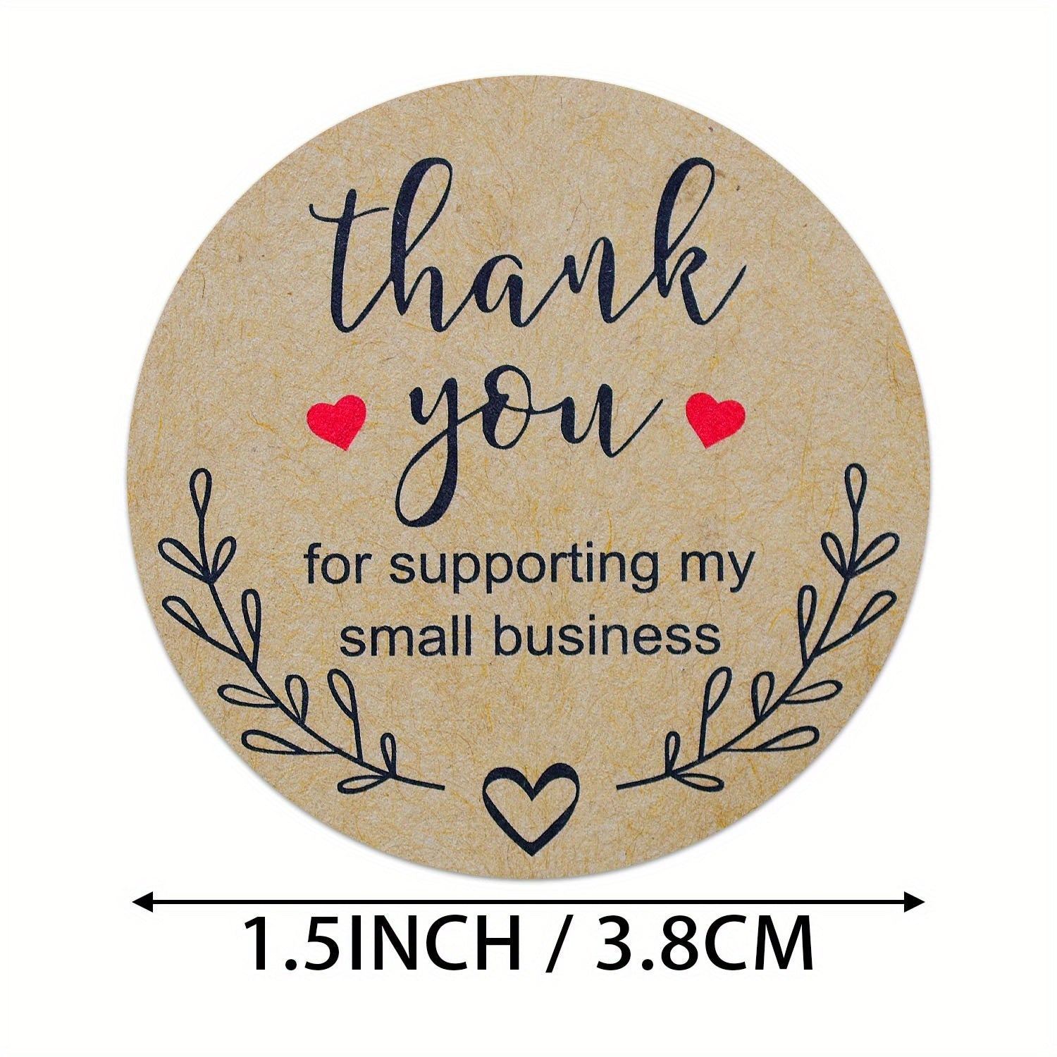 500pcs Thank You Envelope Stickers Sealing Sticker Decor
