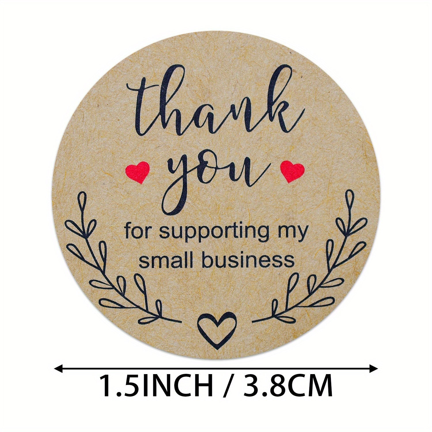500pcs Thank You Envelope Stickers Sealing Sticker Decor