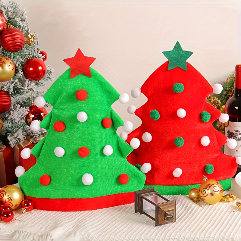 Christmas Tree Hat Creative Christmas Hat Party Elf Hat Christmas Hat