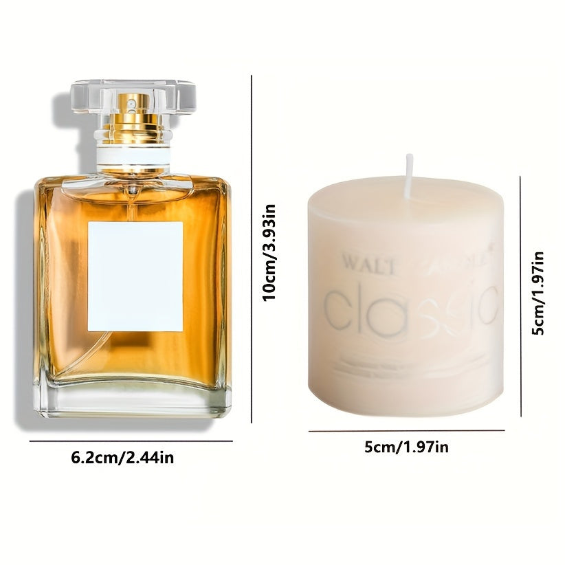 Modern Scented Candle Smokeless Decorative Candle For Table Photo Prop