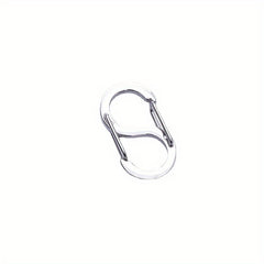 2pcs S buckle Keychain Keyring Outdoor Sports Backpack Hanging Buckle Key Ring