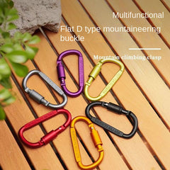 Aluminum Alloy Backpack Hanging Buckle for Camping