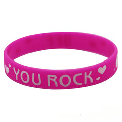 8pcs Love Silicone Bracelet Gift Set