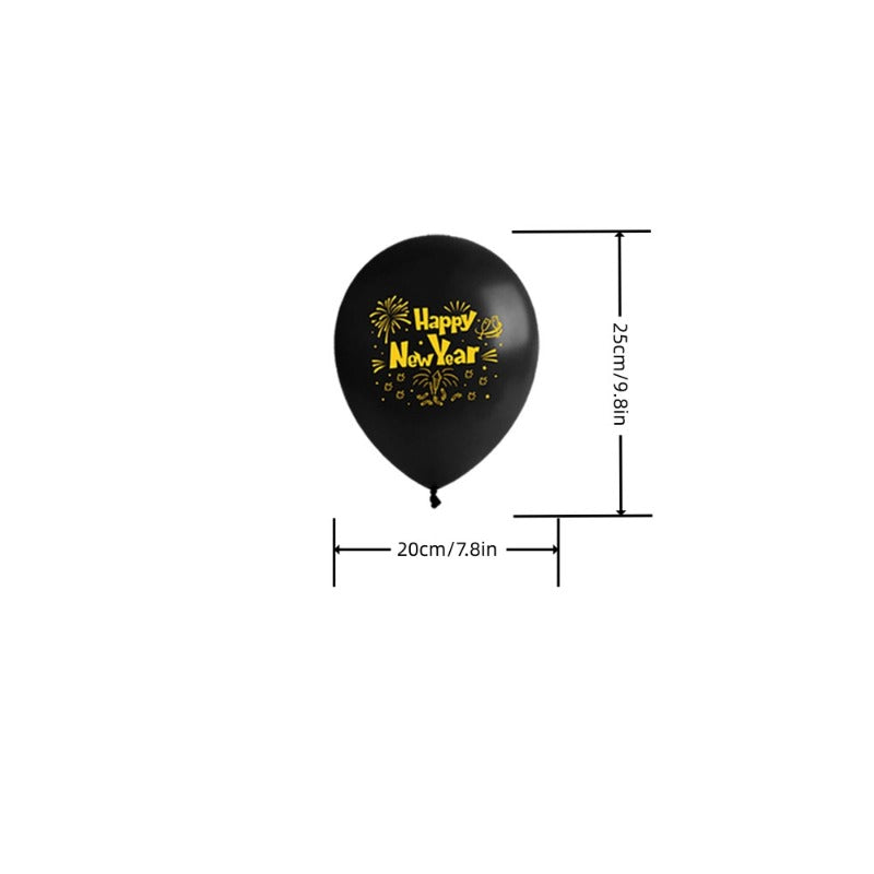 40pcs 12 inch Year Party Latex Balloons Supplies