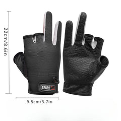 Waterproof Fishing Gloves Anti slip Wear Resistant Gloves