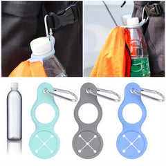 4pcs Silicone Water Bottle Holder Clip for Outdoor Sports
