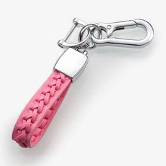 Handwoven Sheepskin Keychain Bag Car Key Pendant