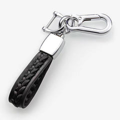 Handwoven Sheepskin Keychain Bag Car Key Pendant