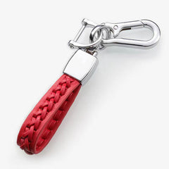 Handwoven Sheepskin Keychain Bag Car Key Pendant