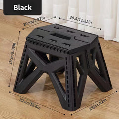 Outdoor Plastic Folding Stool Portable Stool Camping Fishing Stool