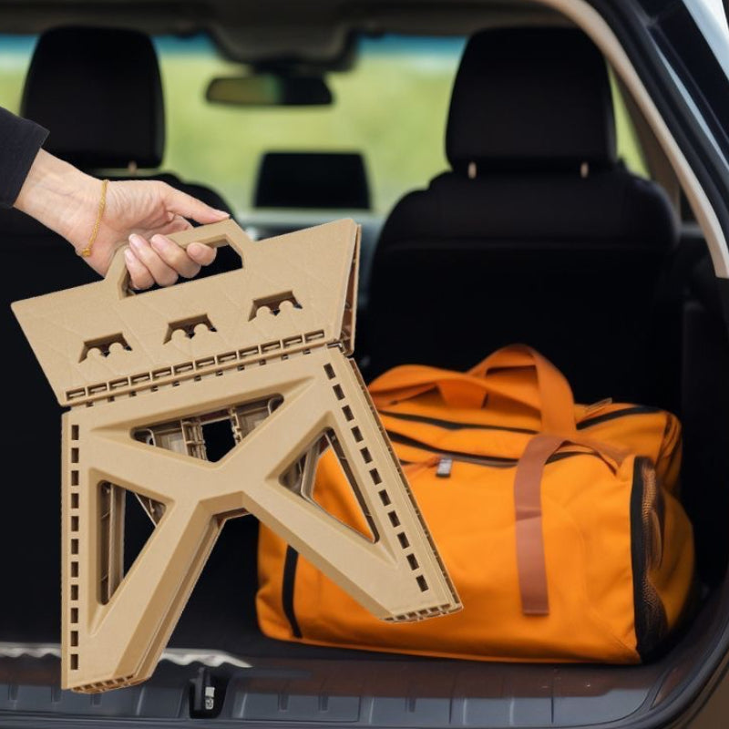 Outdoor Plastic Folding Stool Portable Stool Camping Fishing Stool