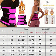 Tummy Control Sweat Absorbing Fitness Belt for Women