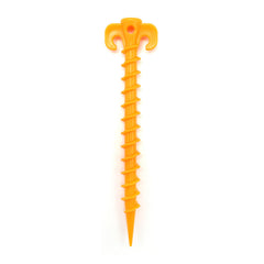 5pcs Outdoor Climbing Tent Ground Nails Spiral Plastic Nail