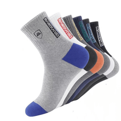 6 Pairs Men's Casual Quarter Sport Socks
