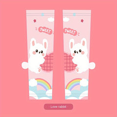 Girl's Cartoon Sunscreen Ice Sleeve Outdoor Quick-drying