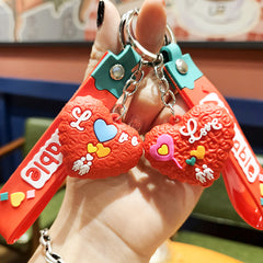 Heart Keychain Bag Pendant Ornament Party Gift
