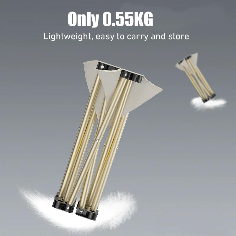 Portable Folding Stool Camping Collapsible Stool Hiking Travel Picnic Fishing