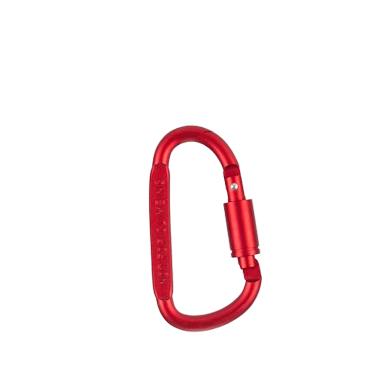 D-Shaped Aluminum Carabiner Backpack Hanging Buckle