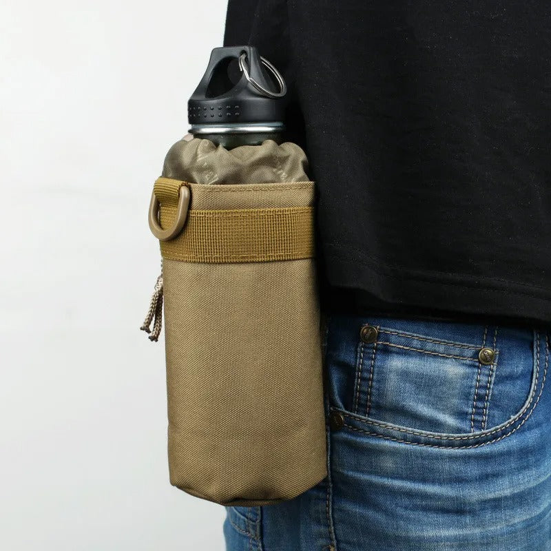 Water Bottle Pouch Bag For 500ml Cup Outdoor Hiking Camping Sports