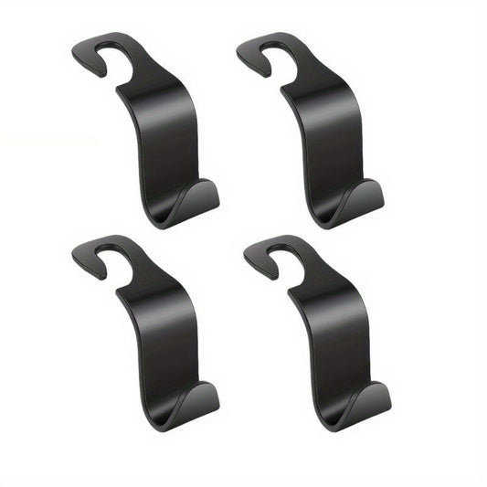 8pcs Car Storage Hook Headrest - Heavy Duty Hook for Bags Purses Water