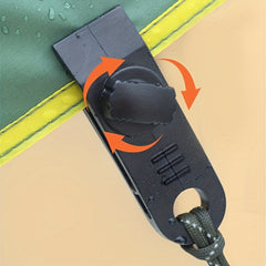 10pcs Reusable Tarpaulin Clips Camping Tools Tent Canopy Clips
