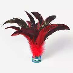 1PC Chicken Feather Shuttlecock Chinese Jian Zi Hand Foot Coordination Exercise