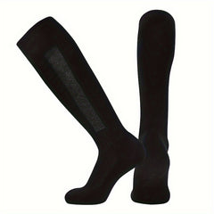 1pair Soccer Socks Comfortable Breathable Long Socks Football Training Socks